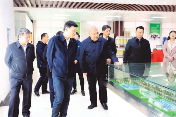 淮北市委书记张永莅临安徽理士调研